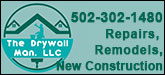 The Drywall Man LLC Sponsorship Banner